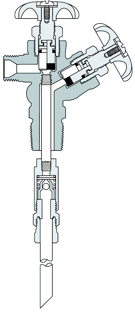 8556 Dual Service Valve